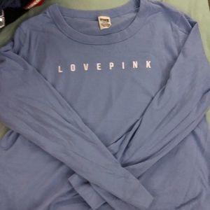 Pink Baby Blue Long Sleeve T